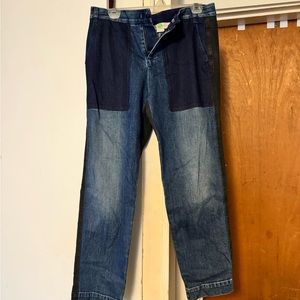 Stella McCartney Jeans Size 29 Patchwork Denim